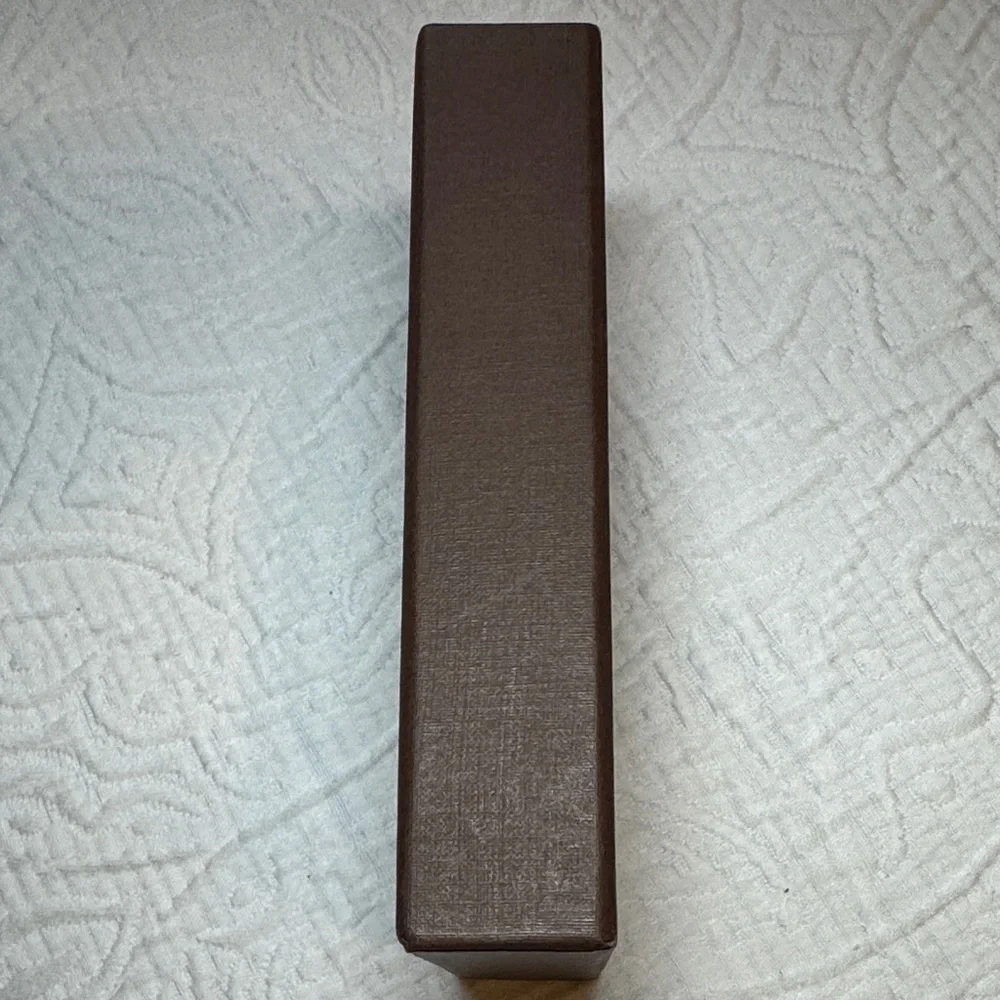 Louis Vuitton Chocolate Brown Box with jewelry pouch